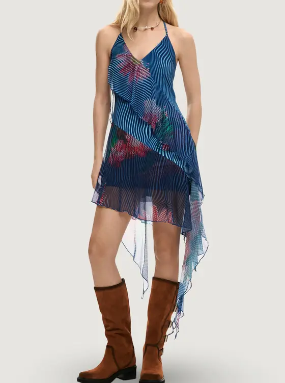 mini dress linen Edena Embroidered Linen Mini Dress SIMKHAI