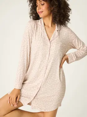 PJ Salvage Lux Leopard Night Dress