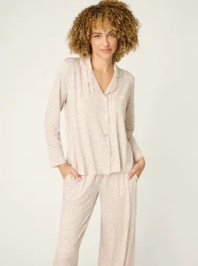 PJ Salvage Lux Leopard PJ Set