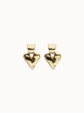 UNO De 50 Beat Medium Stud Earrings Gold