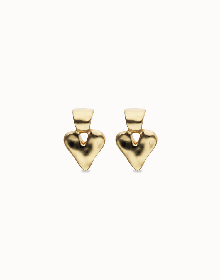 UNO De 50 Beat Medium Stud Earrings Gold