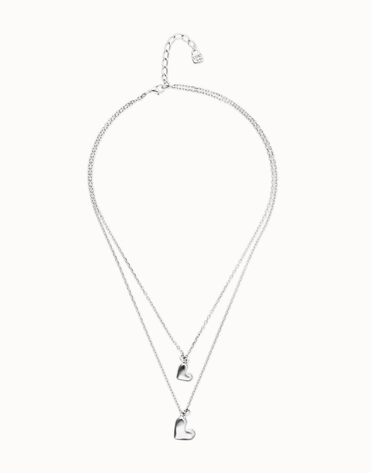 UNO De 50 Beat Small Heart Silver Necklace