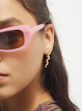 UNO De 50 Roots Earring Gold