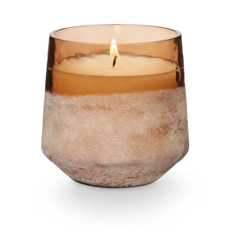 Illume SS Baltic Glass Candle Small
