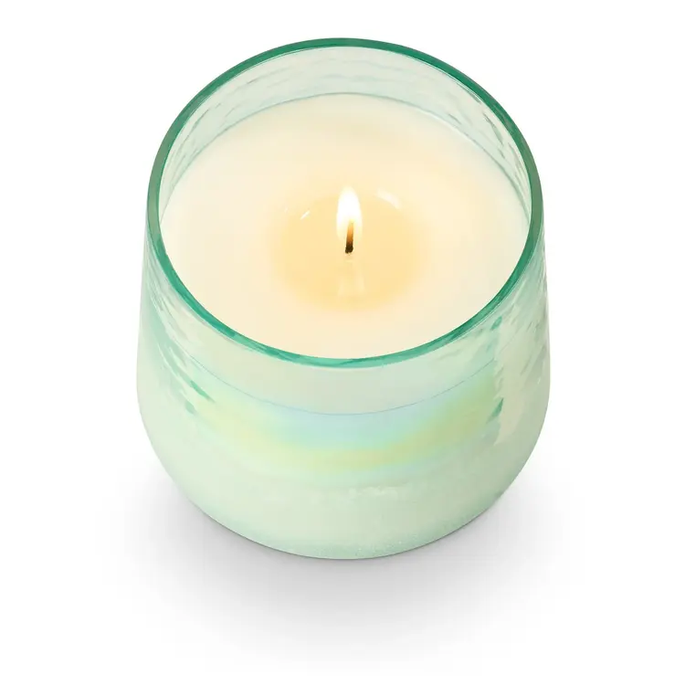 Illume SS Baltic Glass Candle Small