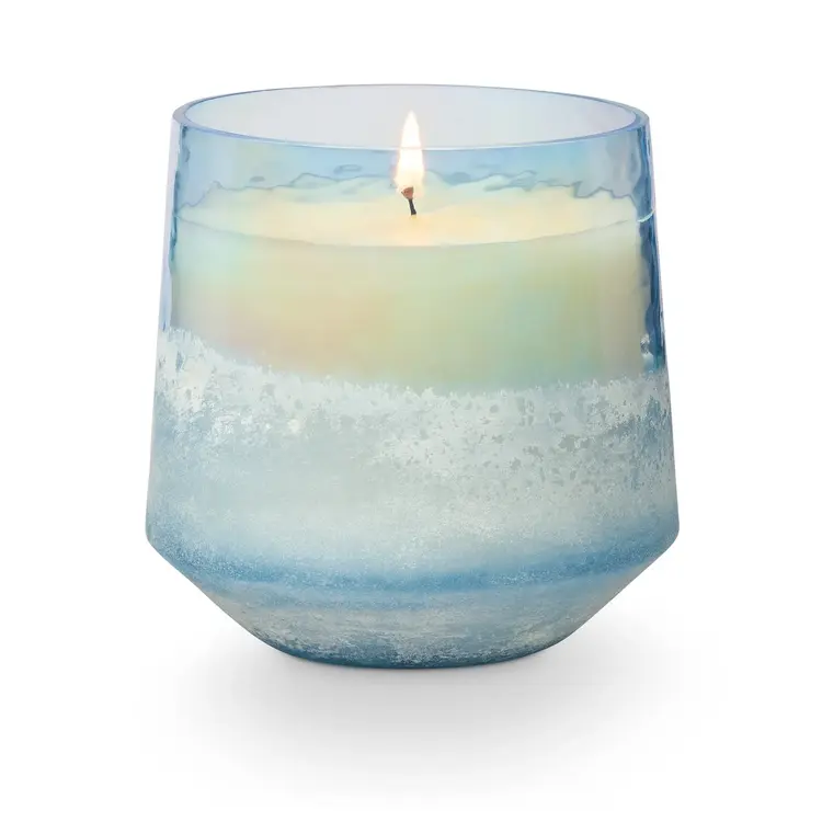 Illume SS Baltic Glass Candle Small