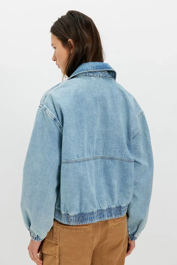 Free People Birdie Denim Jacket