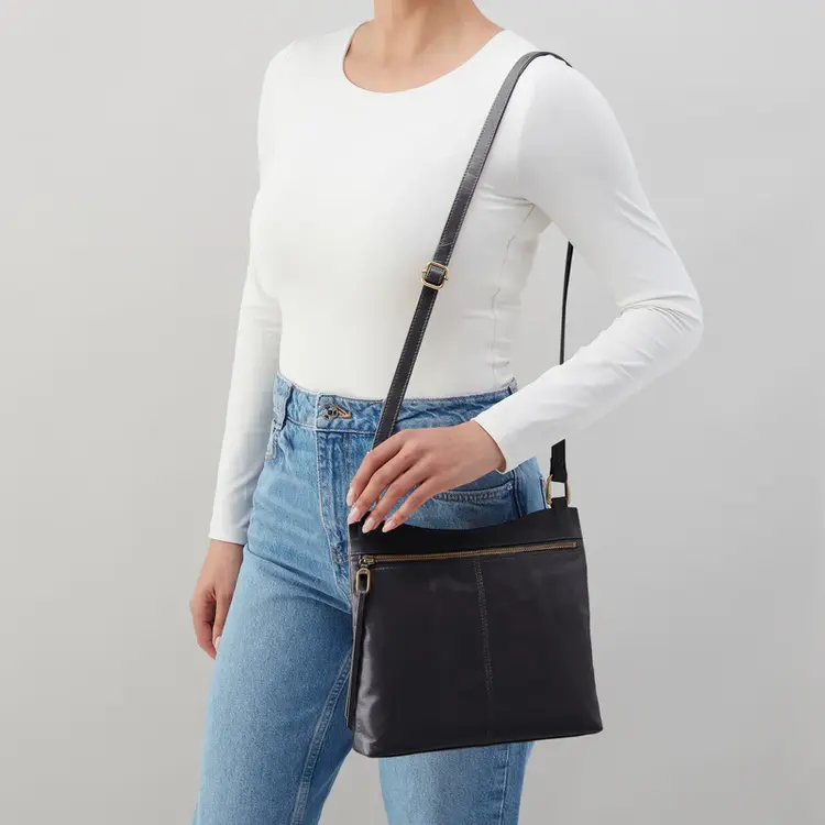 Hobo Cambel Crossbody Black