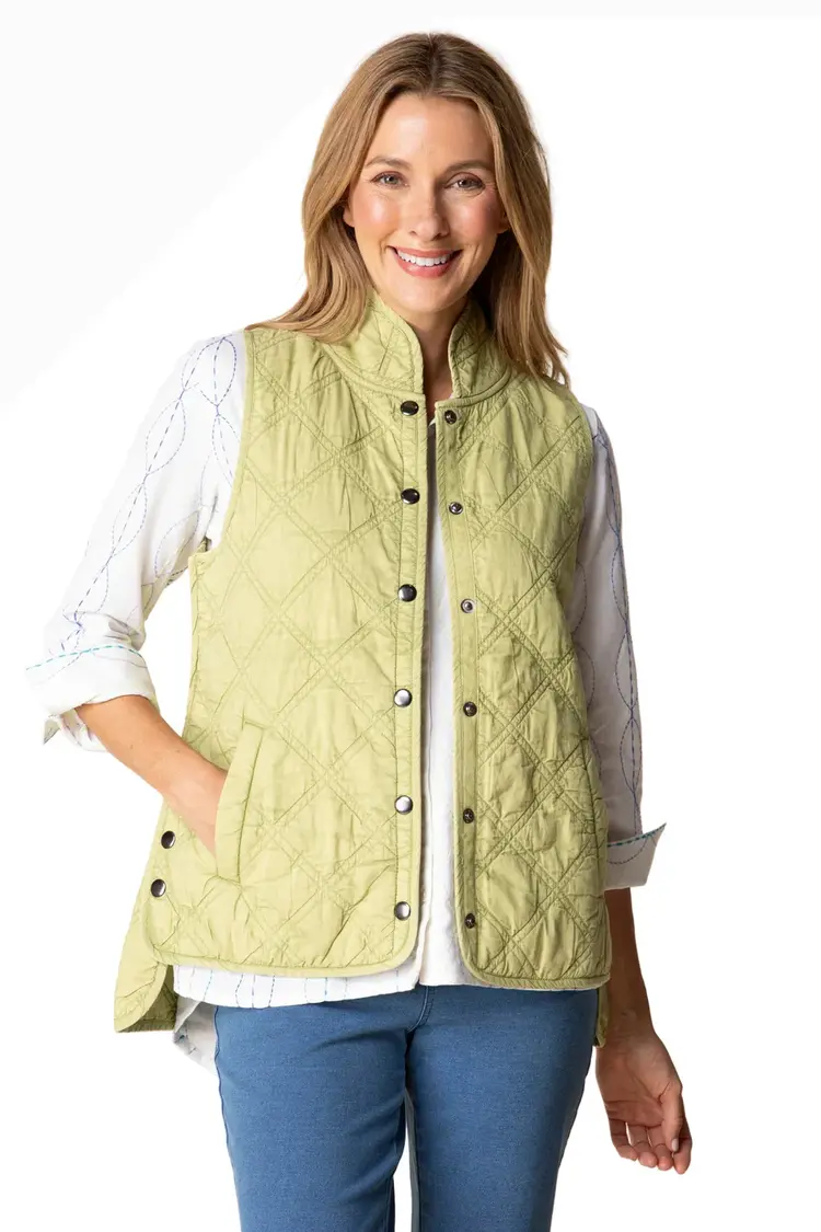 Habitat WASHED QUILT COTTON VEST