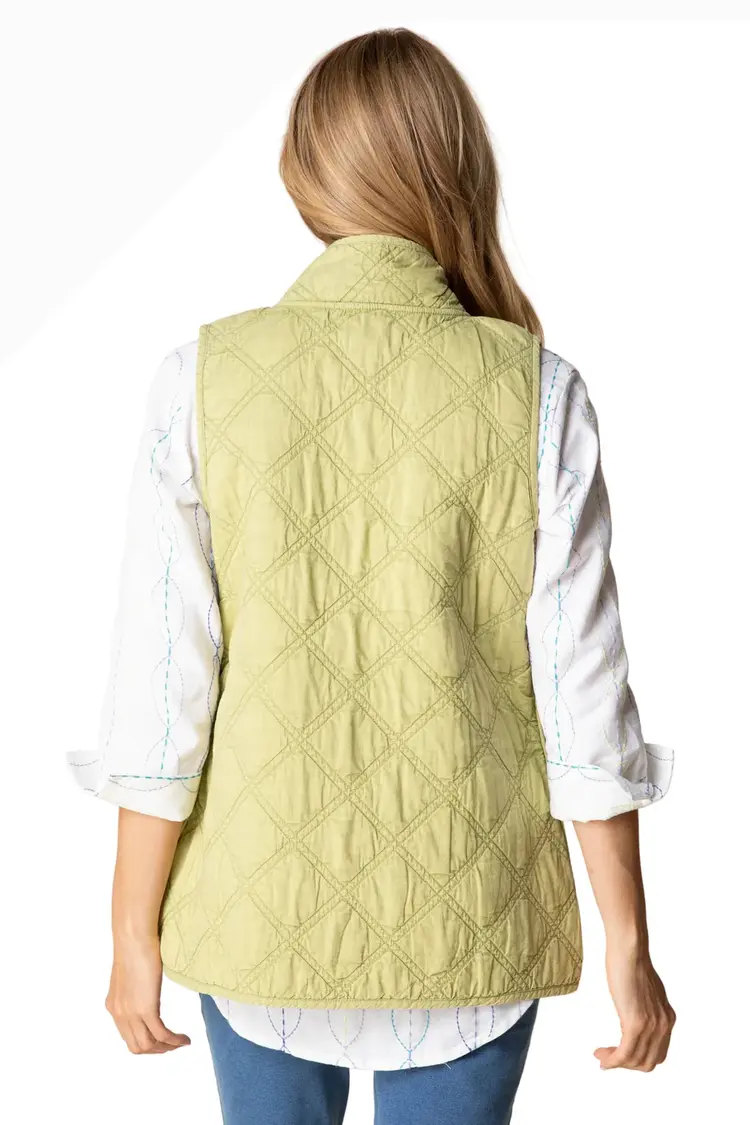 Habitat WASHED QUILT COTTON VEST