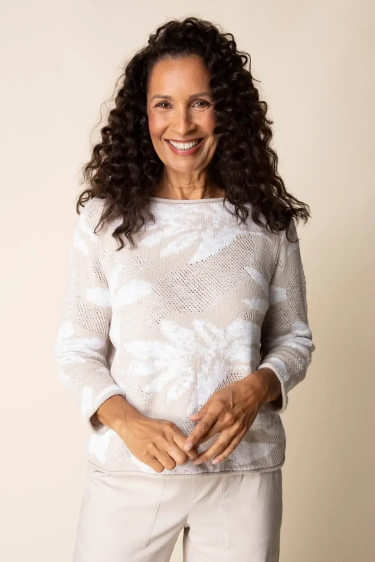 Habitat SUNFLOWER STITCH PULLOVER