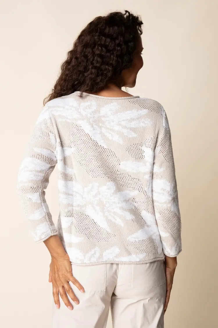 Habitat SUNFLOWER STITCH PULLOVER