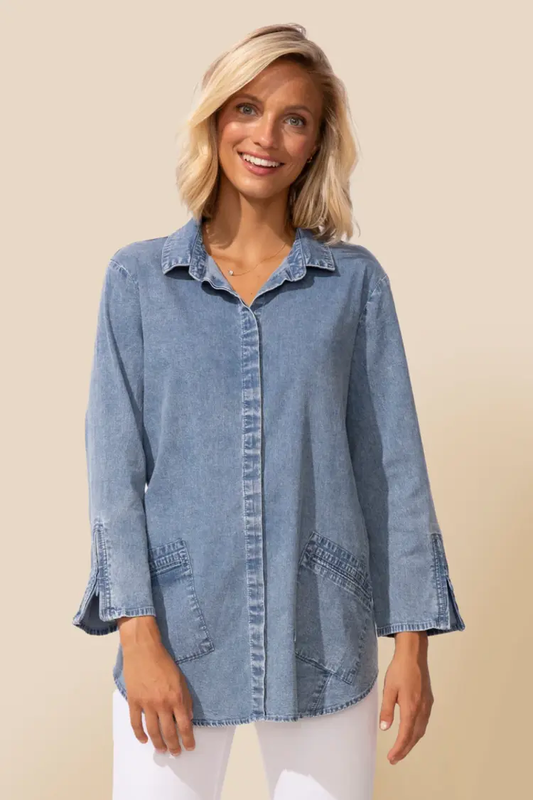 Habitat ZIP SLEEVE SHIRT