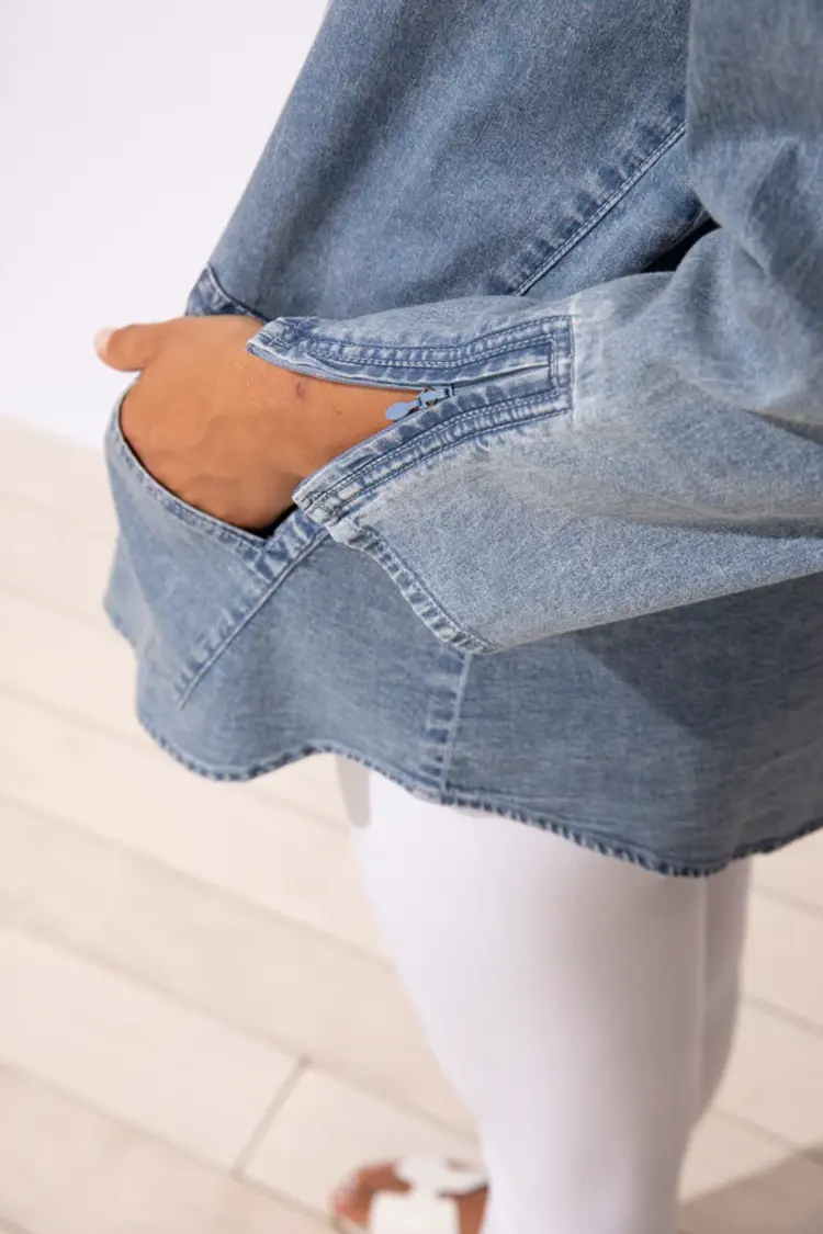 Habitat ZIP SLEEVE SHIRT