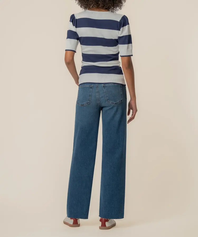 Kut from the Kloth / STS Blue Yona Stiped V Neck SS