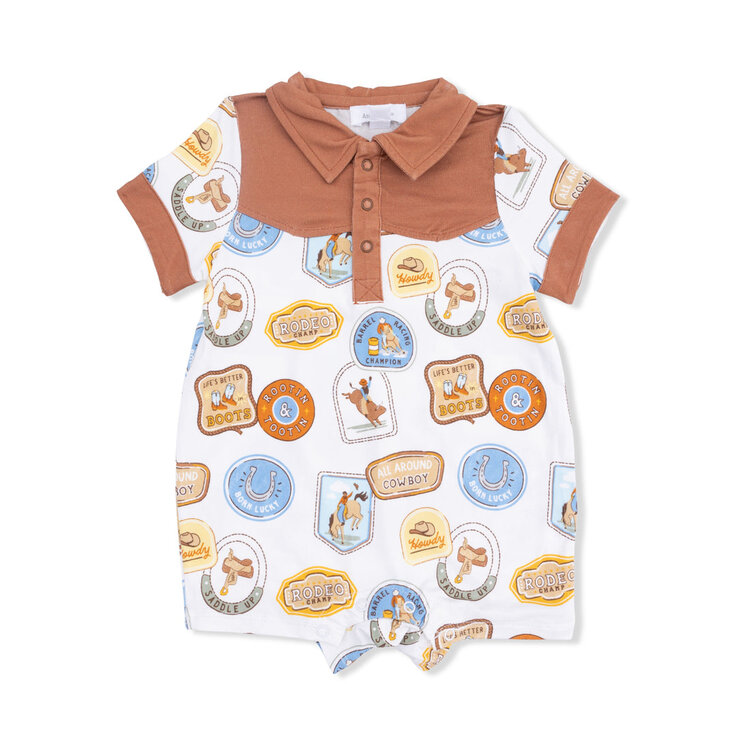 Angel Dear Rodeo Patches Cowboy Shortie