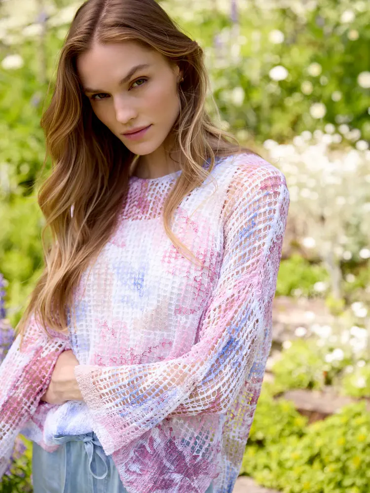 Charlie B 3/4 Sleeve Sweater