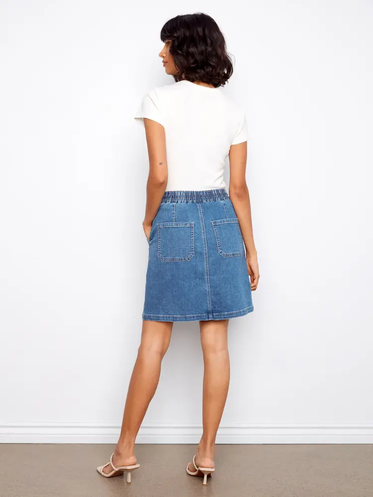 Charlie B Drawstring Skort