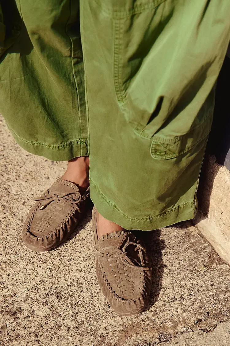 Free People Misty Suede Moccasin