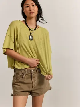 Free People Elsie Swing Tee