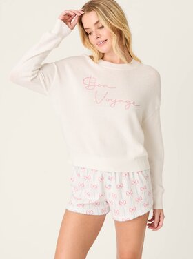 PJ Salvage LS Playful Print