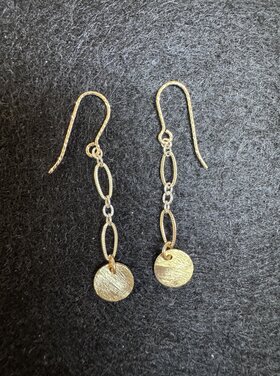 Michelle Gonzalez Designs Earring Gold Dot
