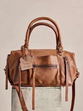 Free People WTF Baby Emerson Tote Espresso
