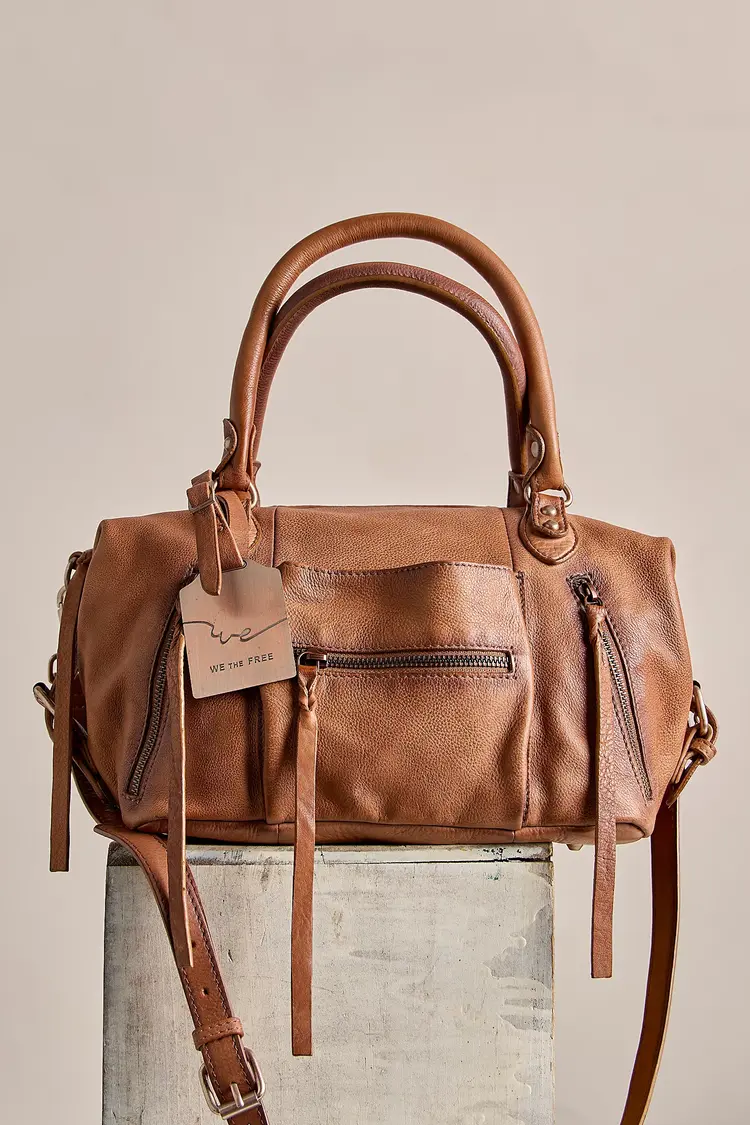 Free People WTF Baby Emerson Tote Espresso