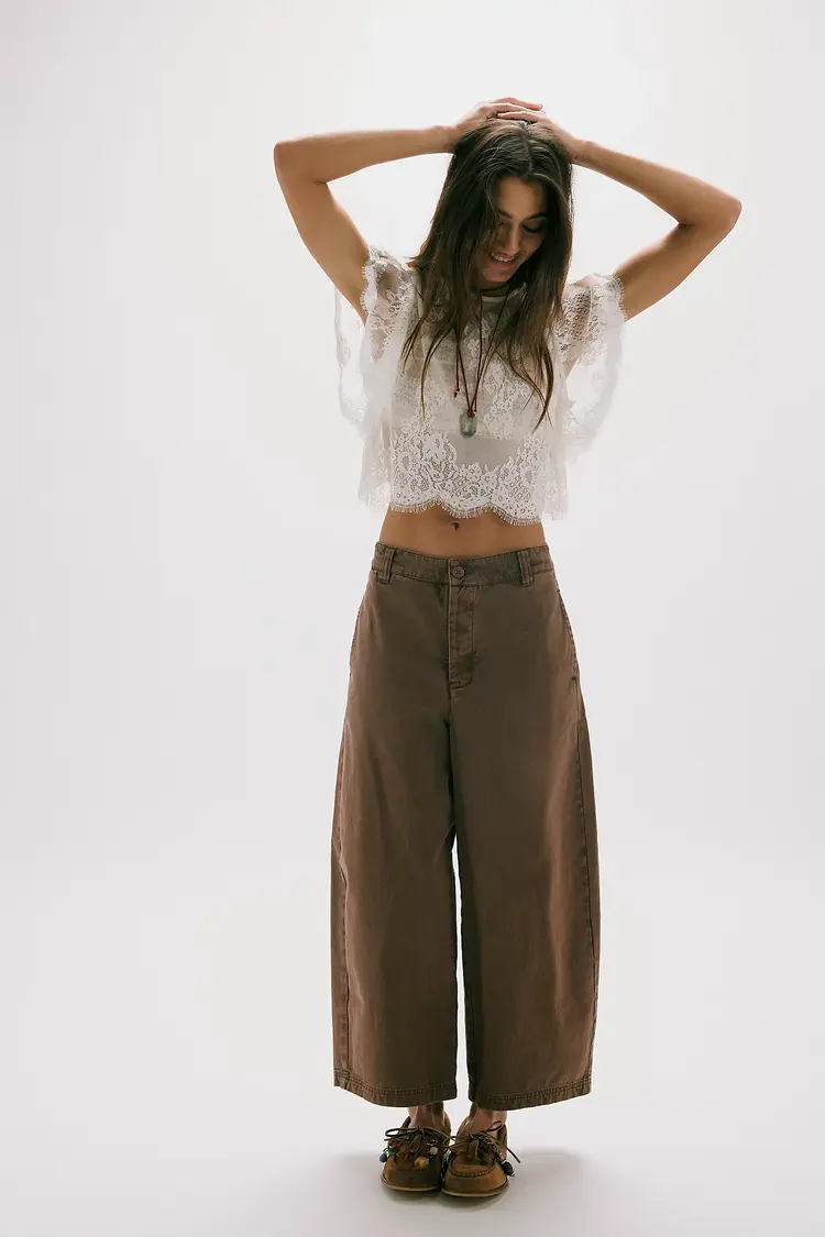 Free People Laydown Chino
