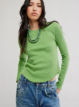 Free People Easy Does It Tee