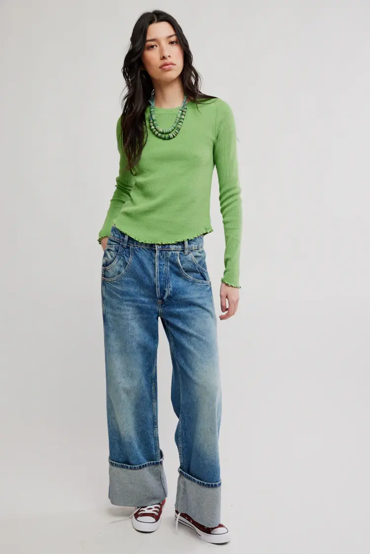 Free People Easy Does It Tee