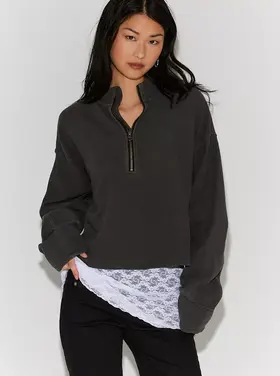 Free People Celeste Quarterzip
