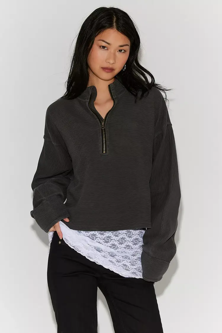 Free People Celeste Quarterzip