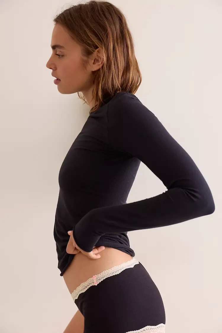 Free People Soft Seamless Long Sleeve