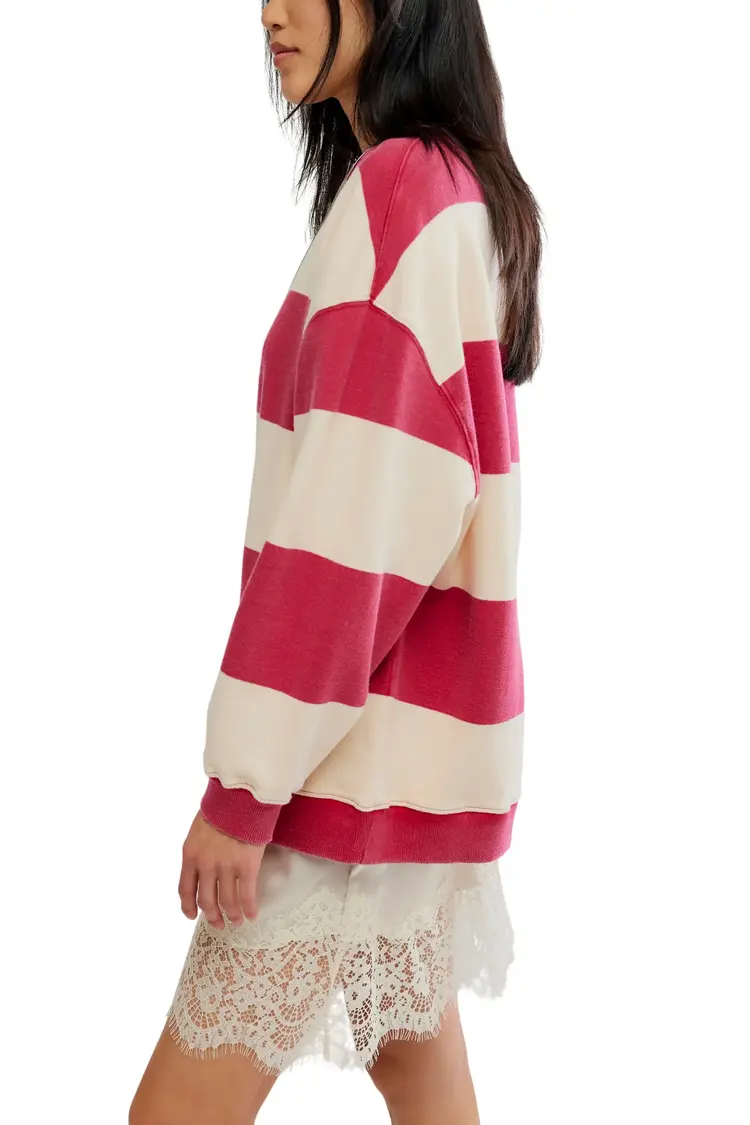 Free People Classic Stripe Crew
