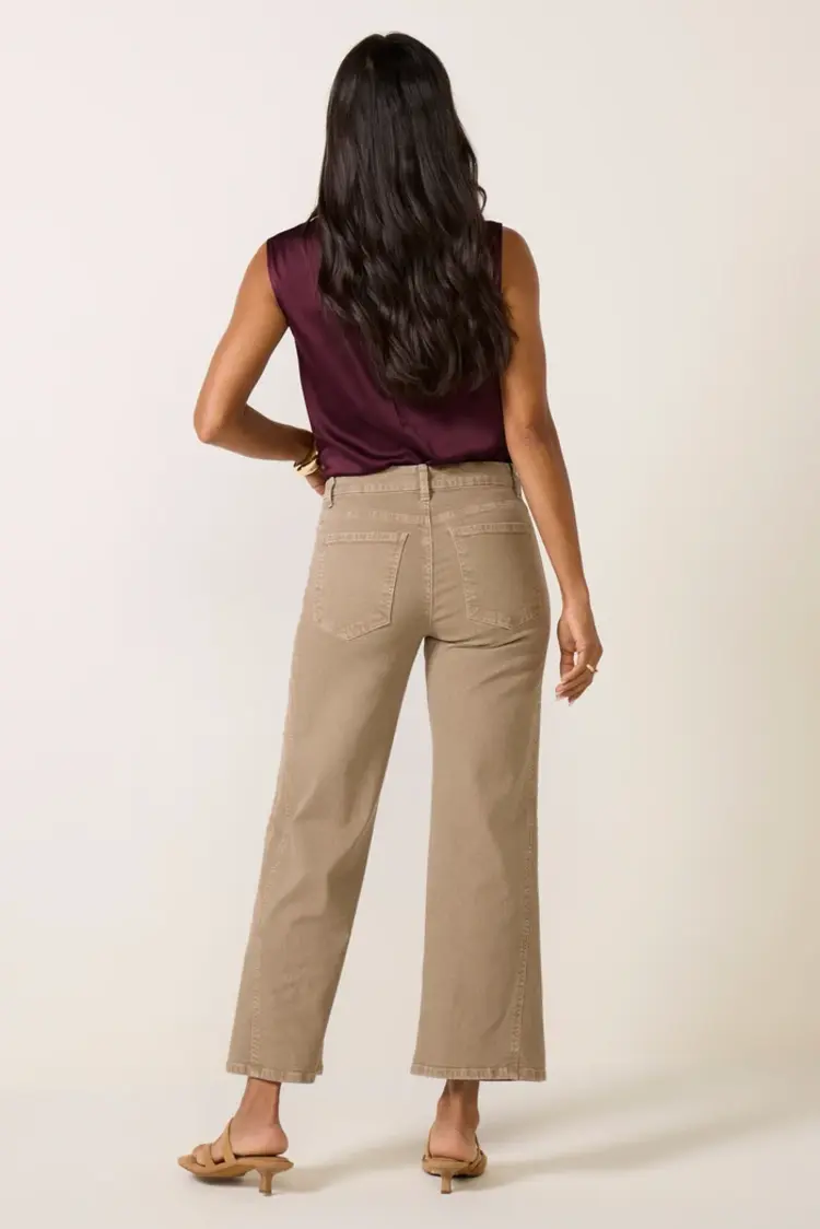 Kut from the Kloth / Swatfame Meg Hi Rise Wide Leg Side Patch