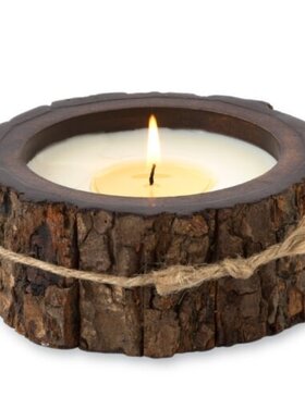 Himalayan Trading Post Tree Bark Pot Sm Tobacco Bark