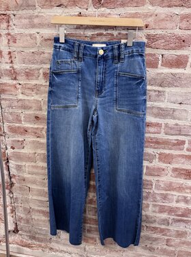Kut from the Kloth / Swatfame Meg Hi Rise Wide Leg Front Pocket