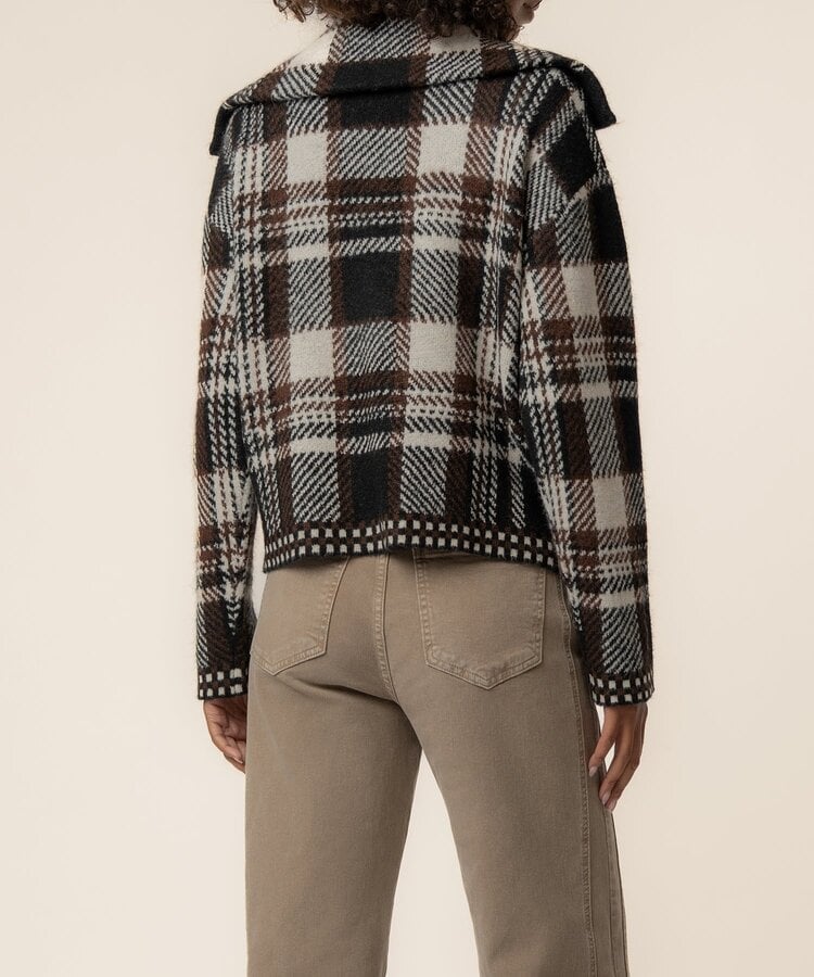 Kut from the Kloth / Swatfame Rue Zip Up Sweater Knit Jacket