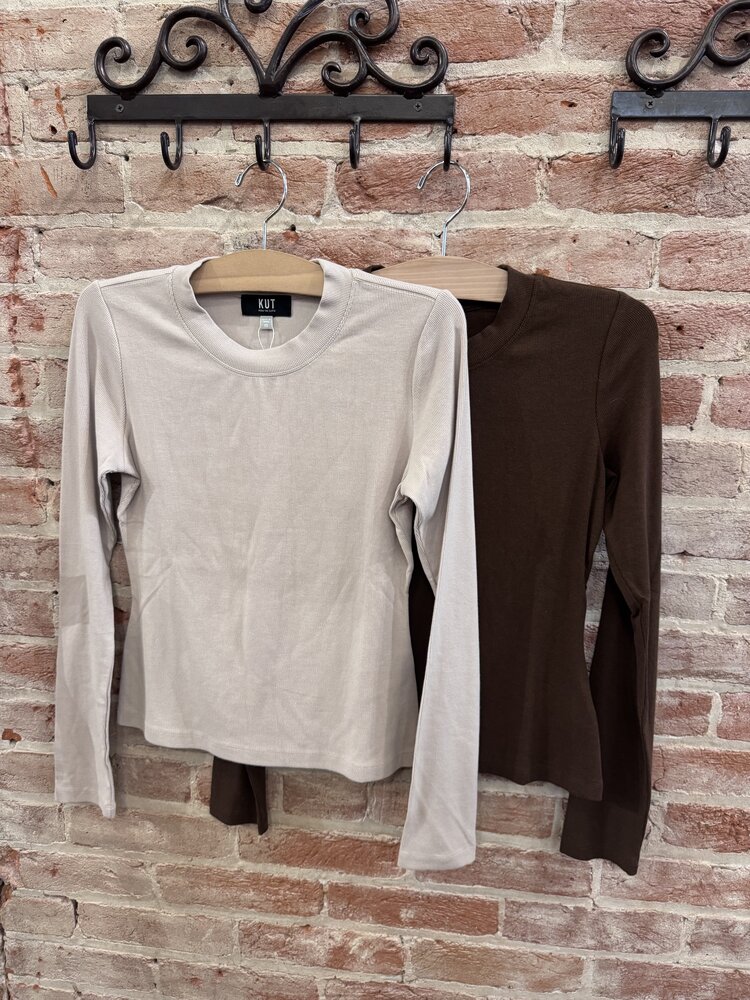 Kut from the Kloth / Swatfame Noelie Scoop LS Top