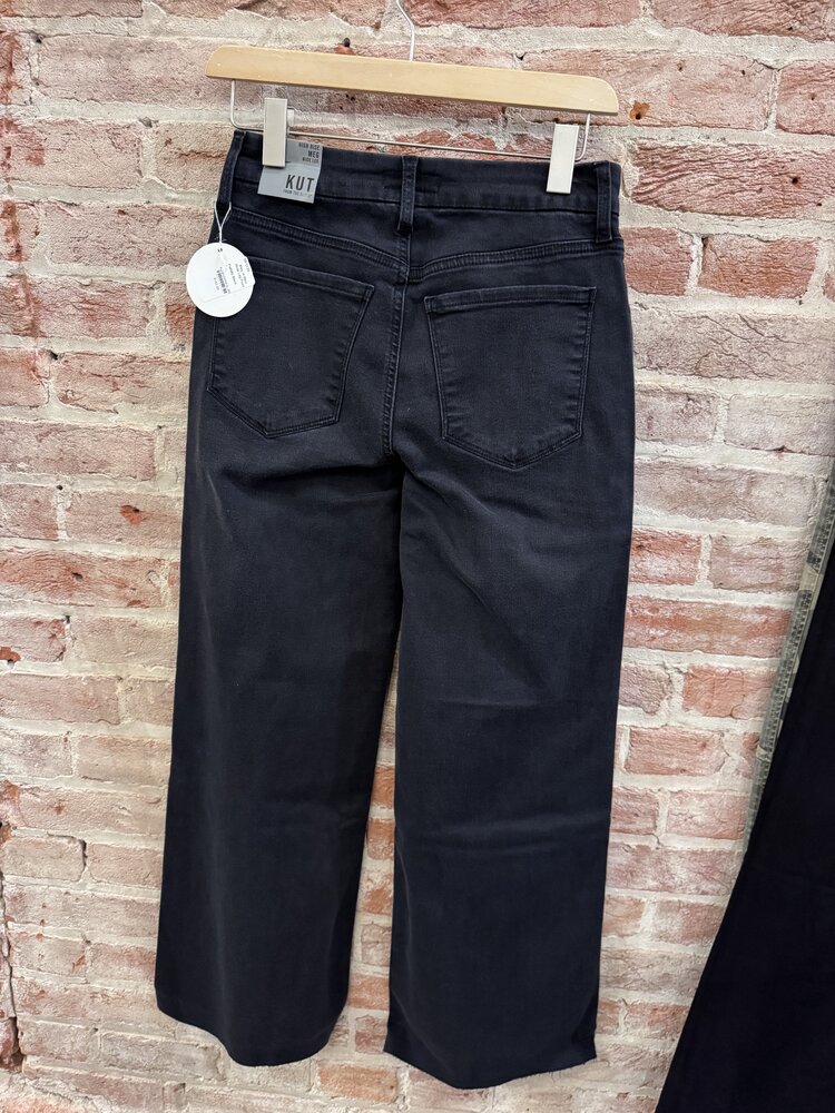 Kut from the Kloth / Swatfame Meg Hi Rise Wide Leg Front Pocket