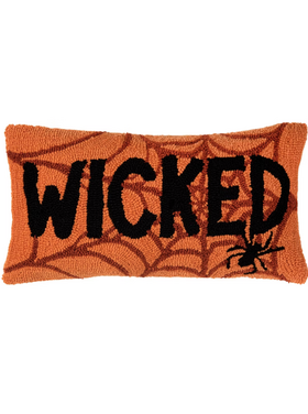 Wicked Web Hooked Pillow