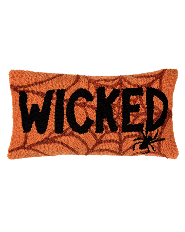 Wicked Web Hooked Pillow