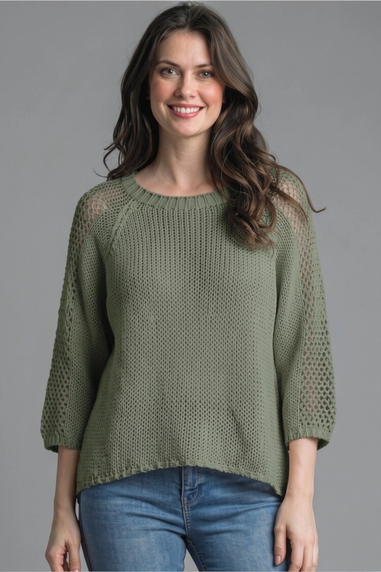 Round Neck Poncho