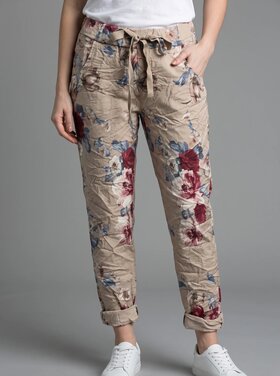 Flower Cotton Pant