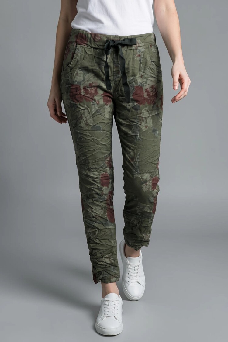 Flower Cotton Pant