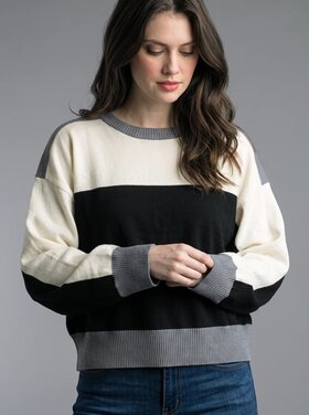 Color Block Sweater