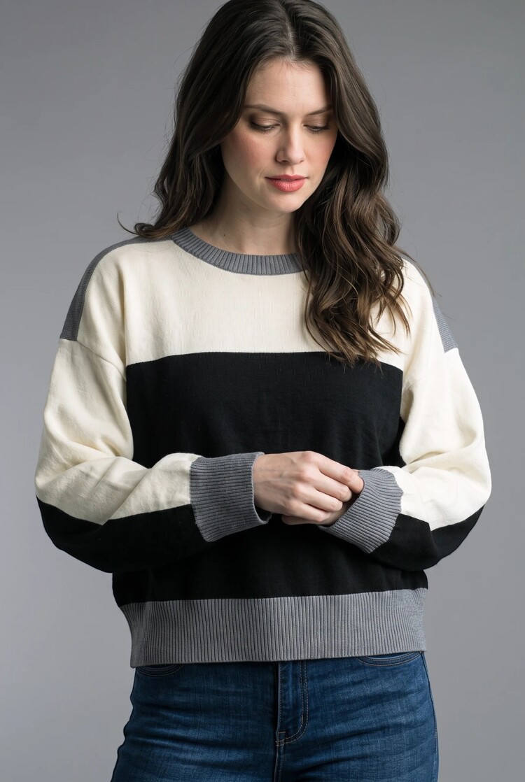 Color Block Sweater