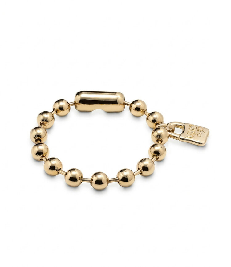 UNO De 50 Snowflake Bracelet Gold Medium