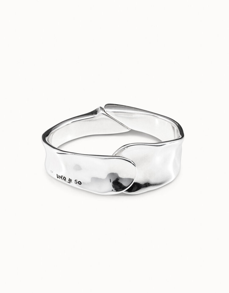 UNO De 50 Waves Bracelet Silver Large